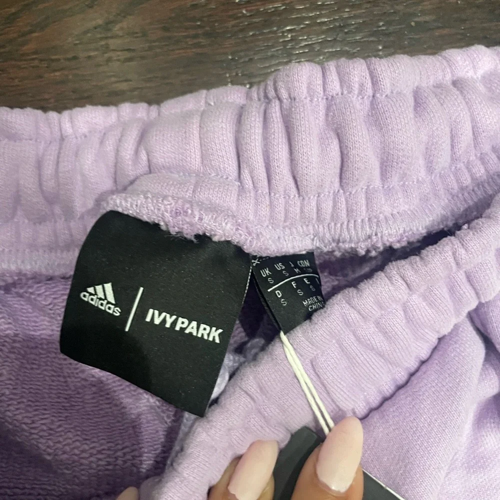 Adidas Lavender Track Pants - Picture 8 of 9